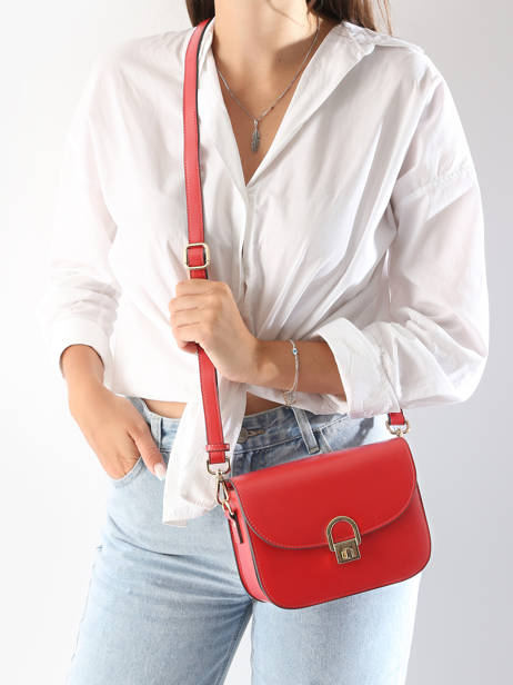 Cross Body Tas Altair Leder Etrier Rood altair EALA081M ander zicht 1